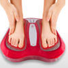 appareil massage pieds chauffant rouge