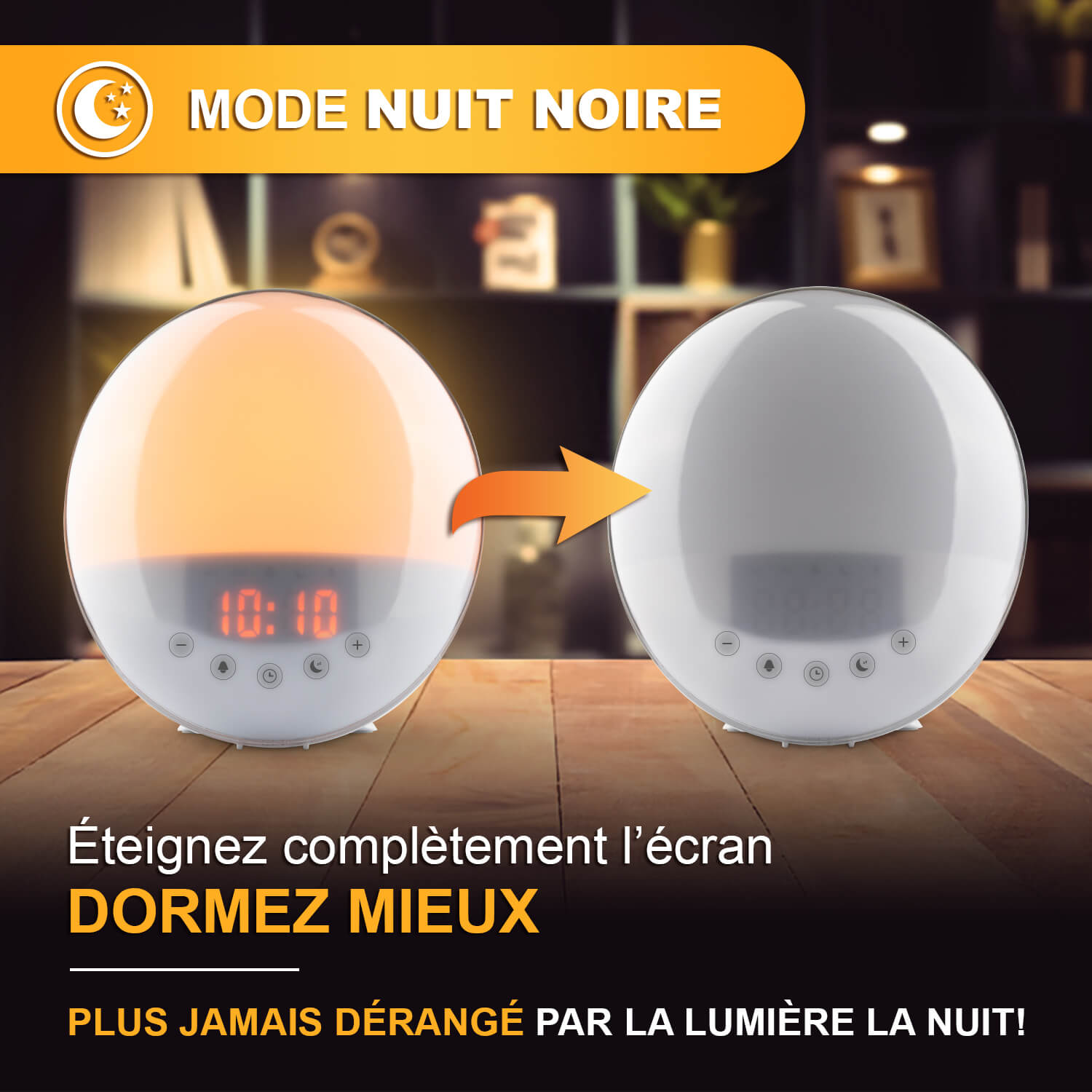 Réveil Simulateur d'Aube TL-950 - Eveil en Lumière & en Douceur