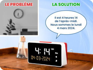 Pourquoi utiliser un réveil parlant