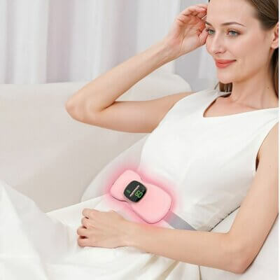 Ceinture chauffante vibrante – soulagement des douleurs menstruelles et lombaires
